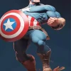 Buff Captain America Diamond Painting