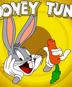 Bugs Bunny Face Diamond Painting