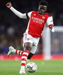 Bukayo Saka Arsenal Player Diamond Painting