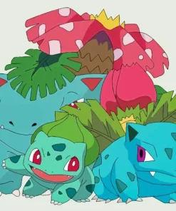 Bulbasaur Evolution Diamond Painting