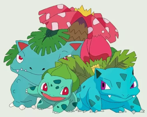 Bulbasaur Evolution Diamond Painting