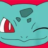 Bulbasaur Face Diamond Painting