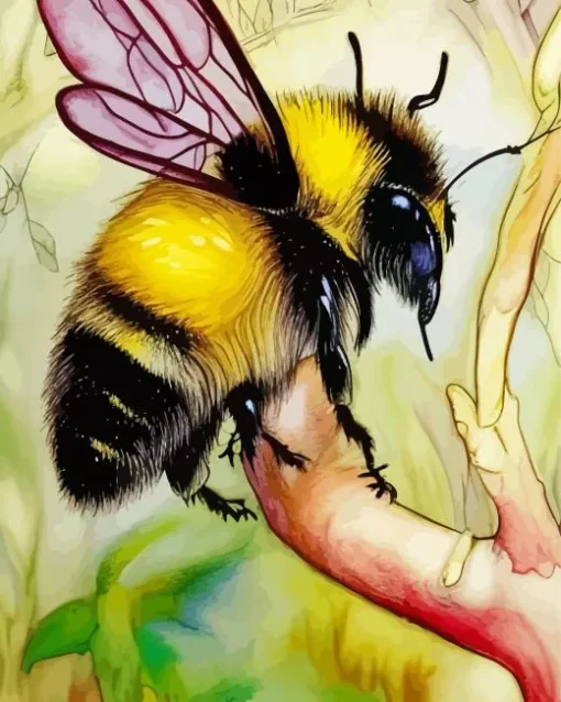 Bumble Bee Diamond Painting
