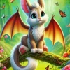 Bunny Bat Diamond Painting