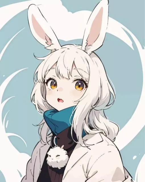 Bunny Girl Anime Diamond Painting