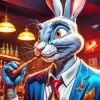 Bunny Smoking Art Diamond Painting