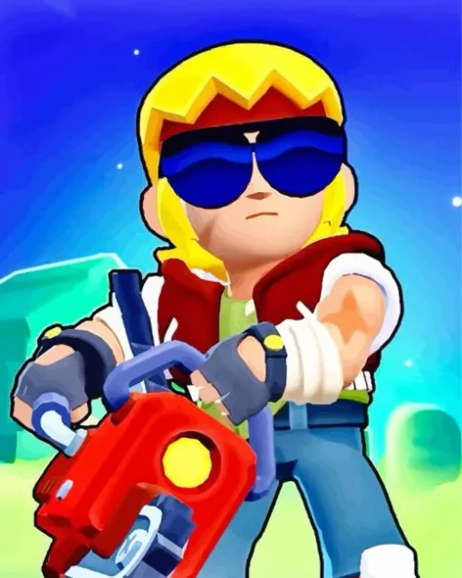 Buster Brawl Stars Diamond Painting