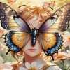 Butterfly Girl Diamond Painting