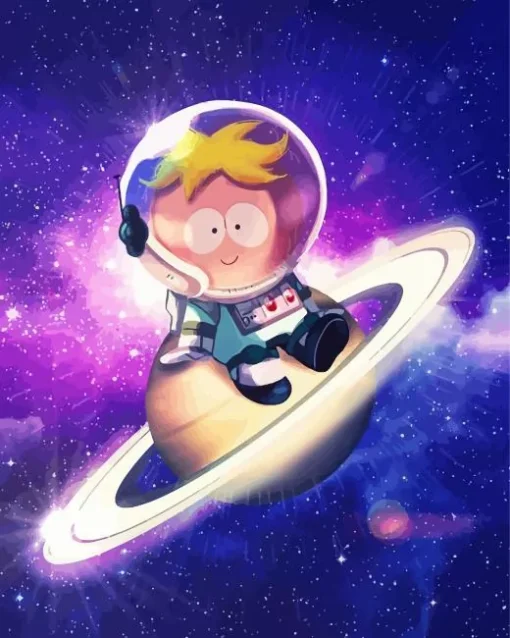 Butters Stotch In Space Diamond Painting