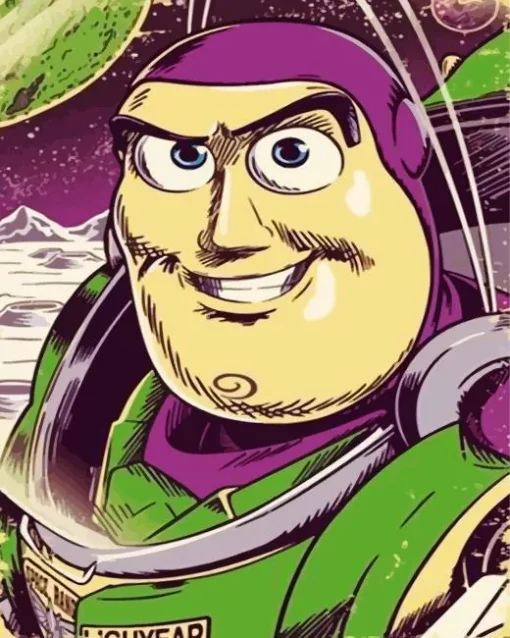 Buzz Lightyear Art Diamond Painting