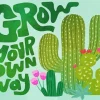 Cactus Quote Diamond Painting