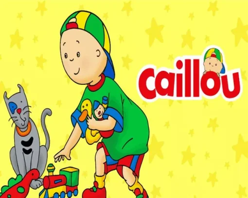 Caillou Cartoon Diamond Painting