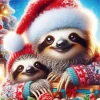 Cute Funny Sloths Diamond Painting