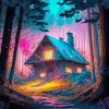 Fantasy Cabin Diamond Painting