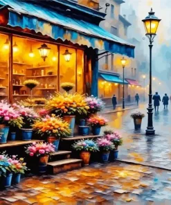 Flower Shop Diamond Painting