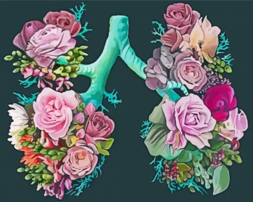 Flowering Lungs Diamond Painting