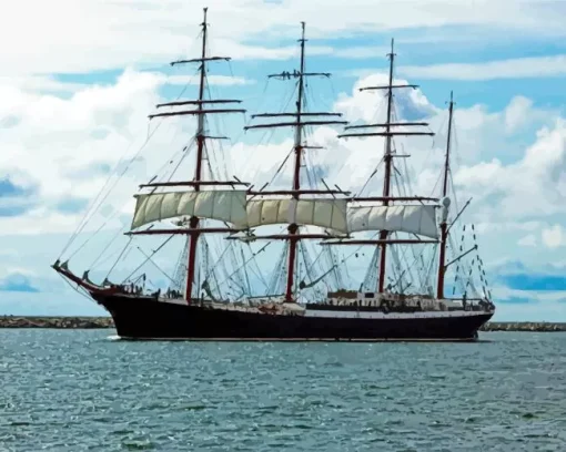Flying P Liner Art Diamond Painting
