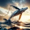 Flying Whale Art Diamond Painting
