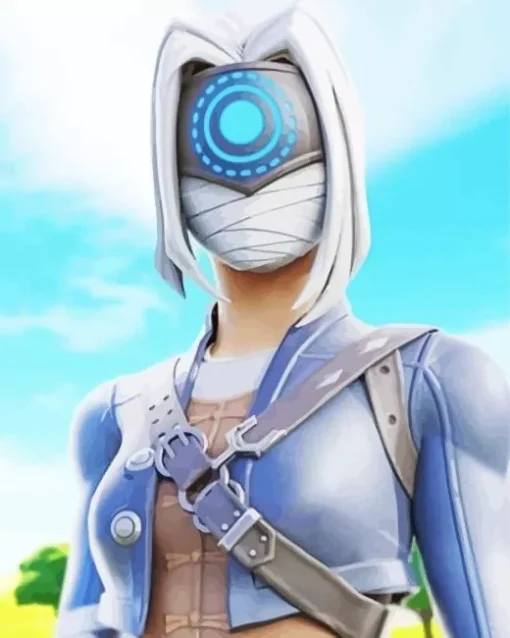 Focus Skin Fortnite Art Diamond Painting
