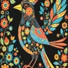 Folk Art Bird Diamond Painting