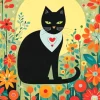 Folkart Cat Diamond Painting