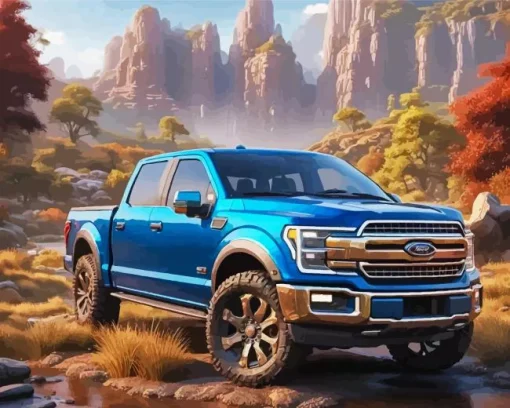 Ford F150 Diamond Painting