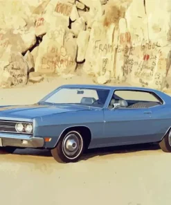 Ford Galaxie Art Diamond Painting