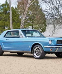 Ford Mustang 66 Car Diamond Painting