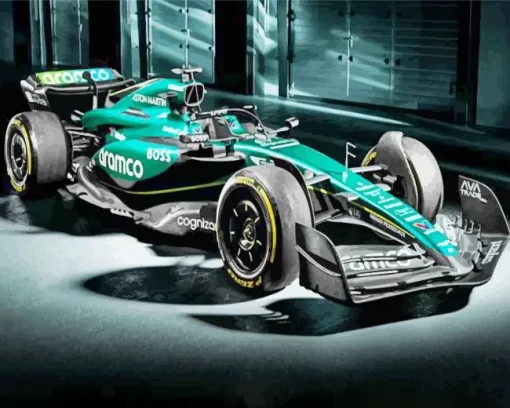 Formula 1 Car Diamond Painting