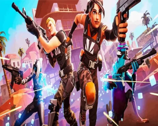 Fortnite Character Art Diamond Painting