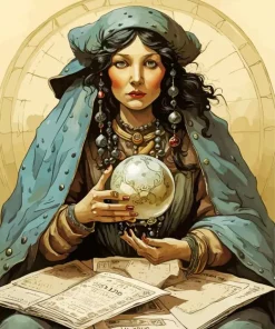 Fortune Teller dnd Diamond Painting