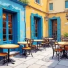 French Cafe Diamond Painting