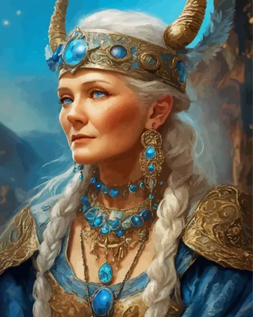 Freya Norse Diamond Painting