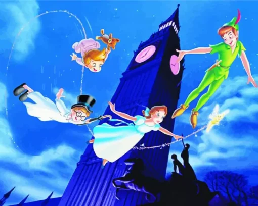 Friend Of Peter Pan Art Diamond Painting