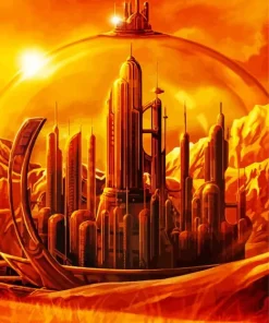 Gallifrey Planet Diamond Painting