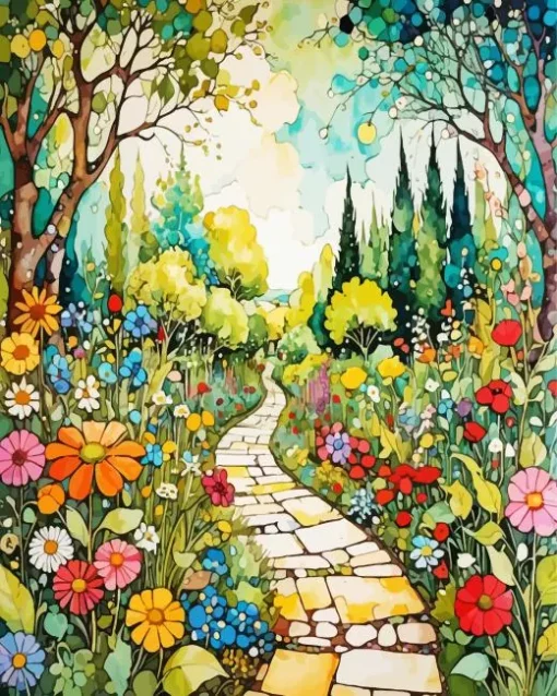 Garden Path Diamond Painting
