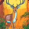 Gazelle Art Diamond Painting