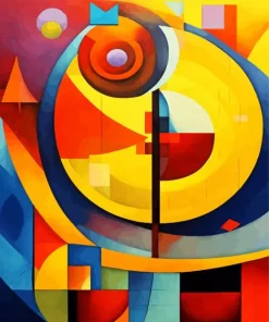 Geometric Abstract Art Diamond Painting