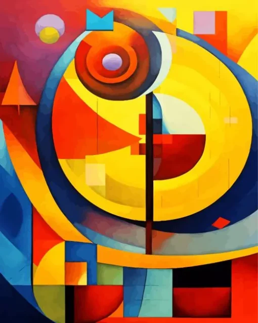 Geometric Abstract Art Diamond Painting