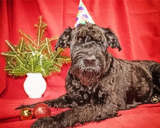 Giant Schnauzer Dog Diamond Painting