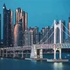 Gwangan Bridge Busan South Korea Diamond Painting