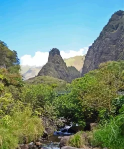 Iao Valley Hawaii Diamond Painting
