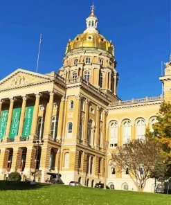 Iowa State Capitol Diamond Painting