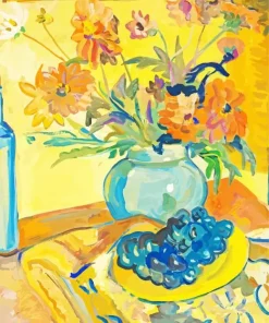 Irma Stern Flowers Vase Diamond Painting