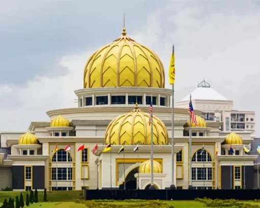 Istana Negara Malaysia Palace Diamond Painting