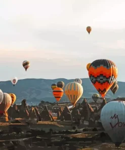 Istanbul Balloons Diamond Painting