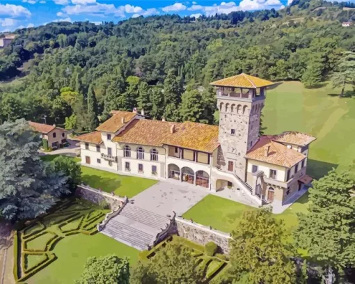 Italian Villa Diamond Painting
