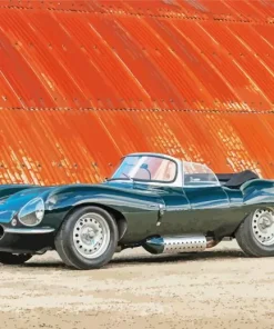 Jaguar Xkss Car Diamond Painting