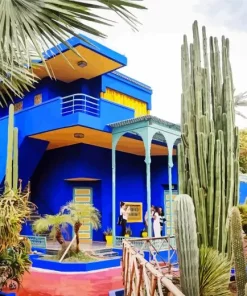 Jardin Majorelle Diamond Painting