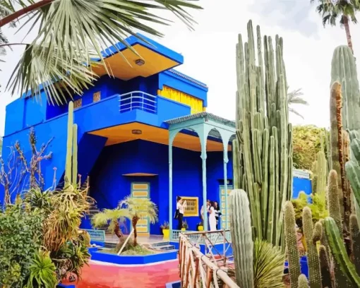 Jardin Majorelle Diamond Painting